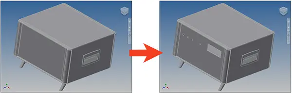 Templates for customized housings