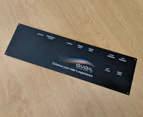 Customized Unimet 19" rear panel