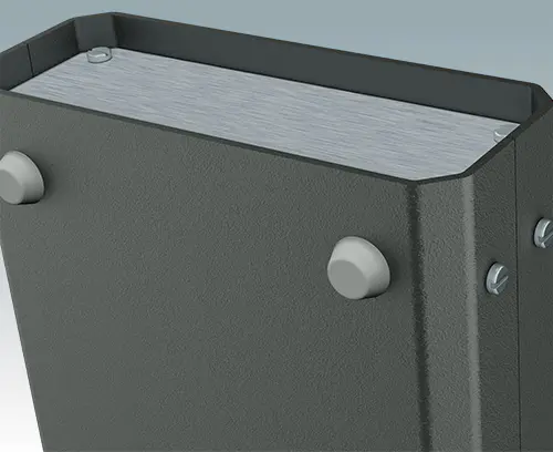 Non-slip rubber foot Ø0.5" x 0.2"