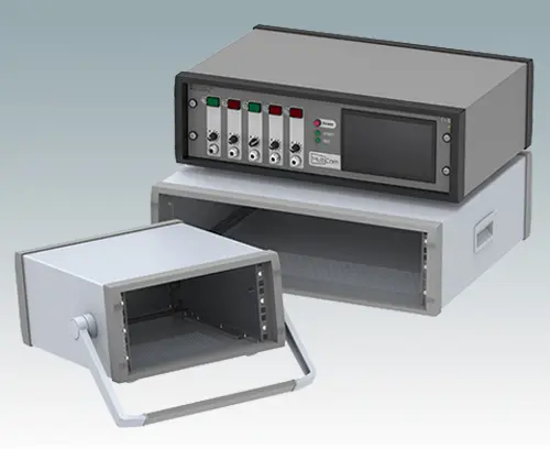 Instrumet 19 inch x 3U desktop rack enclosures