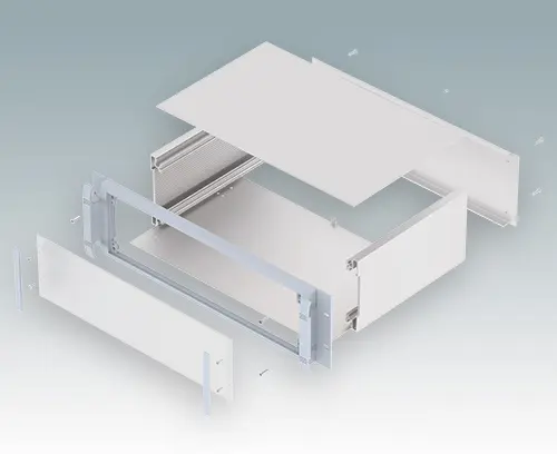 Mettec 19" case components