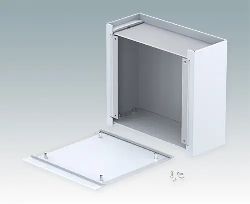 Removable base with four PCB mounting pillars