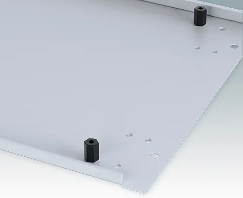 Accessory PCB mounting pillars