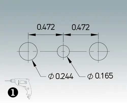 M5093006 Side arm kit 