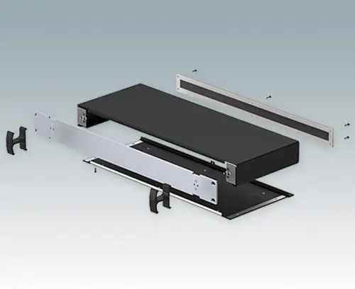 Versamet 19" case components