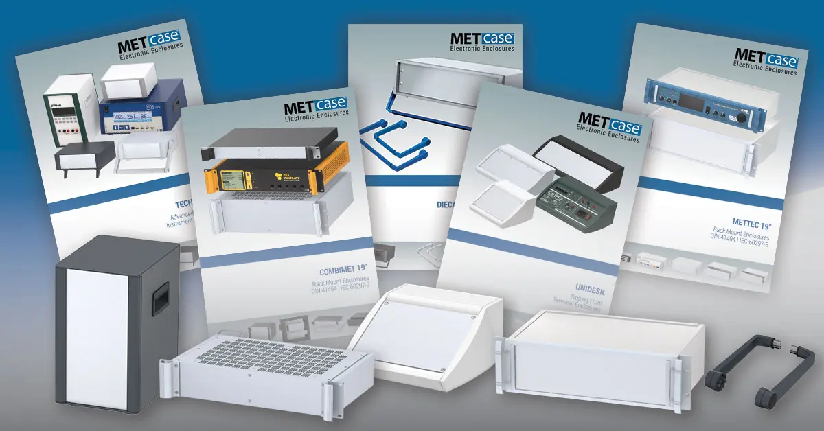 New METCASE enclosures catalogs